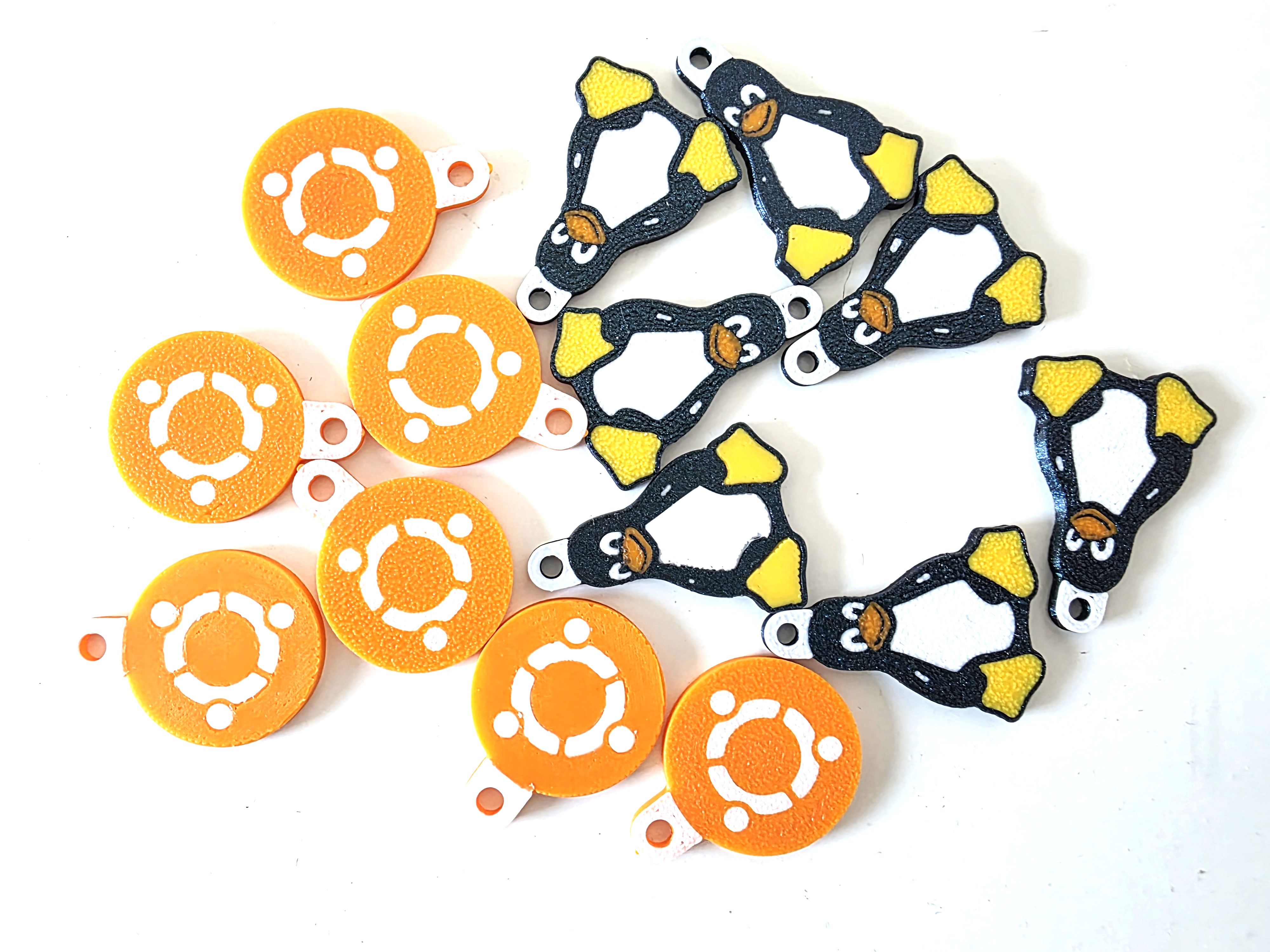 Multicolor Keychains